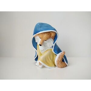 Hawthorne Village dog figurine nativity loving mom Happy Howlidays Puppy Pageant